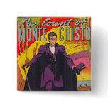 The Count of Monty Cristo Comic buttons