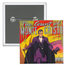 The Count of Monty Cristo Comic Pin