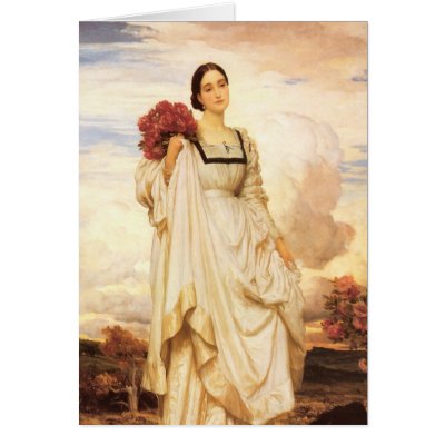 The Countess Brownlow, Frederic Leighton Cards