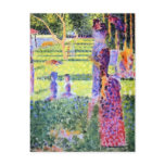 The Couple by Georges Seurat postcards