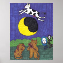 The Cow Jumped Over the Moon Poster