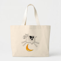 The Cow Jumped Over the Moon Tote Bags