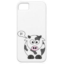 The Cow Says μ iPhone 5 Cover