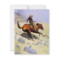 The Cowboy by Remington, Vintage American West