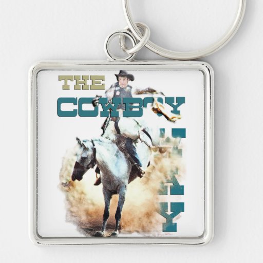 The Cowboy Way -rodeo gifts & tees Key Chain