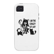 The Crazy Cat Lady iPhone 4/4S Case
