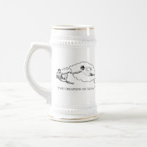 The Creation of Adam (god) Coffee Mug