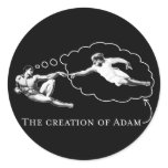 The Creation of Adam (god) stickers