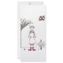 The creepy clown girl rack card design