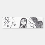 The Creepy Fall Bumper Sticker