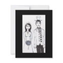 The Creepy Wedding in Fall invitations