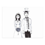 The Creepy Wedding Postcard