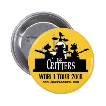 The Critters! concert buttons