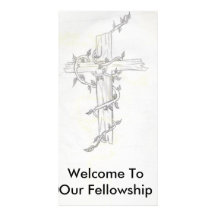 The Cross And The Vine Welcome Card Photo Greeting Card