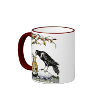 The Crow and the Pitcher Mug