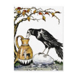The Crow and the Pitcher Postcard