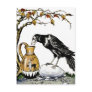 The Crow and the Pitcher Postcard