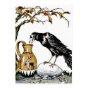 The Crow and the Pitcher Profile Card business cards