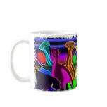 the crowd in a mirror coffee mug