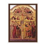 The Crucifixion Of Christ By Westfälischer Meister postcards
