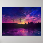 The Crucifixion of Jesus Christ on the Cross posters
