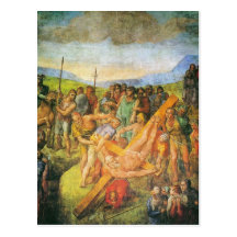 The Crucifixion of St. Peter Postcards