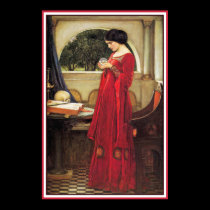The Crystal Ball by John Waterhouse posters