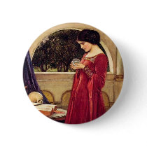 "The Crystal Ball" by John William Waterhouse Pin