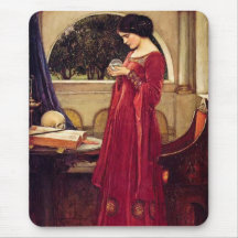 "The Crystal Ball" by John William Waterhouse Mouse Mat