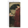 The Crystal Ball by John William Waterhouse Custom Rack Card