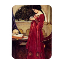 The Crystal Ball Pre-Raphaelite Flexible MAGNET
