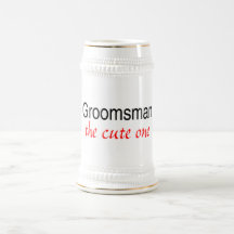 The Cute One (Groomsman) Coffee Mug