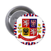 The Czech Republic President Flag Pin