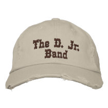 The D. Jr. Band Embroidered Hats