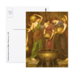 The Danaides by John William Waterhouse Post Card