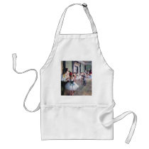 The Dance Class by Edgar Degas Apron