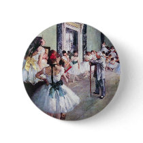 The Dance Class by Edgar Degas Pin