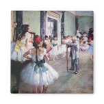 The Dance Class by Edgar Degas magnets