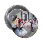 The Dance Class by Edgar Degas, Vintage Ballet Pin