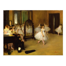 The Dance Class Post Card