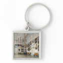 The Dance hall at Count Bezborodko's House keychains