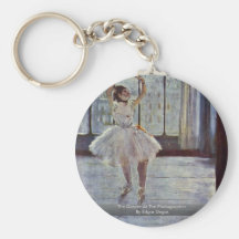 The Dancer At The Photographer By Edgar Degas Keychain