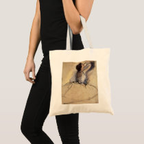 The Dancer by Edgar Degas Canvas Bag