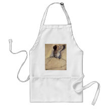 The Dancer by Edgar Degas, Vintage Ballet Aprons