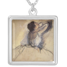 The Dancer by Edgar Degas, Vintage Ballet Pendant