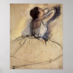 The Dancer by Edgar Degas, Vintage Ballet Posters