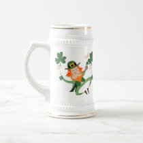 The Dancing Leprechaun Coffee Mugs