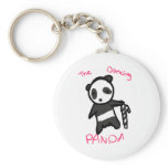 The Dancing Panda CandyCane Key Chains