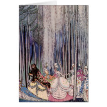 The Dancing Princesses Greeting Card