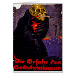 The Danger of Bolshevism Greeting Card
